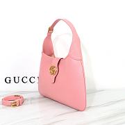 Gucci Aphrodite Medium Shoulder Bag Pink 726274 size 39x38x2 cm - 6
