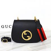 Gucci Blondie Medium Bag Black Leather 699210 size 29x22x7 cm - 1