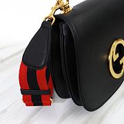 Gucci Blondie Medium Bag Black Leather 699210 size 29x22x7 cm - 6