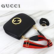 Gucci Blondie Medium Bag Black Leather 699210 size 29x22x7 cm - 5