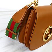 Gucci Blondie Medium Bag Brown Leather 699210 size 29x22x7 cm - 3