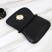 Gucci Blondie Shoulder Bag Black Leather 699268 size 28x16x4 cm - 3