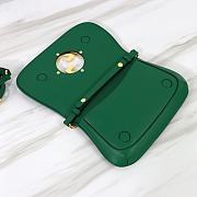 Gucci Blondie Shoulder Bag Green Leather 699268 size 28x16x4 cm - 3