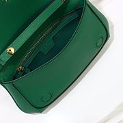 Gucci Blondie Shoulder Bag Green Leather 699268 size 28x16x4 cm - 2