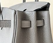 Hermes Birkin 25 Togo Leather Grey with Golden Hardware - 4