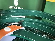 GOYARD Muse Vanity Case Goyardine Canvas & Green Calfskin Size 20 cm - 2