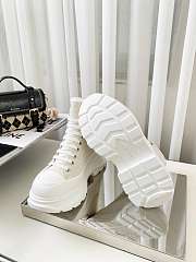 Alexander McQueen Tread Slick Boot in White - 4
