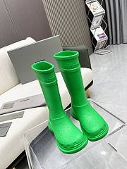 Balenciaga Crocs High Boots Green - 3