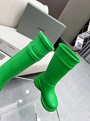 Balenciaga Crocs High Boots Green - 6