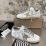 Golden Goose SSENSE Exclusive White & Silver Super-Star Classic Sneakers - 2