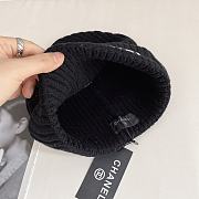 Chanel Wool Beanie Black - 3