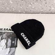 Chanel Wool Beanie Black - 4