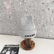 Chanel Wool Beanie Grey - 1