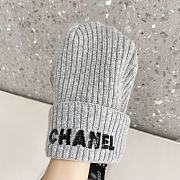 Chanel Wool Beanie Grey - 3
