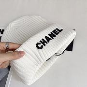Chanel Wool Beanie White - 4