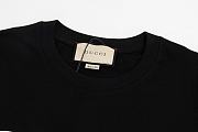 Gucci Oversize T-shirt with Interlocking G Black  - 3