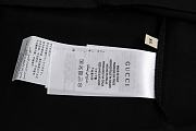 Gucci Oversize T-shirt with Interlocking G Black  - 2