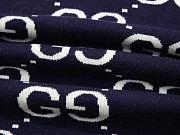 Gucci Logo Wool Sweater Navy Blue - 4