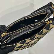 Prada Symbole Leather And Fabric Mini Bag size 28x16x13 cm - 4