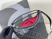 Chanel Hobo Bag Black Lambskin Size 25 x 26 x 8 cm - 6