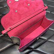 Valentino Garavani Small Locò Crystal-embellished Pink Bag - 6