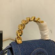 Versace La Medusa Mini Bag Denim Size 16x6x12 cm - 5