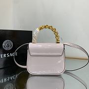 Versace La Medusa Patent Mini Bag Light Pink Size 16 x 6 x 12 cm - 2