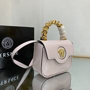 Versace La Medusa Patent Mini Bag Light Pink Size 16 x 6 x 12 cm - 4