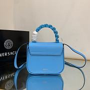 Versace La Medusa Mini Bag Blue Size 16 x 6 x 12 cm - 5