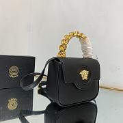 Versace La Medusa Mini Bag Black Size 16 x 6 x 12 cm - 5