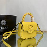 Versace La Medusa Mini Bag Yellow Size 16 x 6 x 12 cm - 5