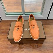 Loro Piana Summer Charms Walk Loafers Sunset From Airplane - 2