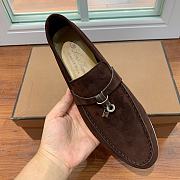 Loro Piana Summer Charms Walk Loafers Chocolate - 3