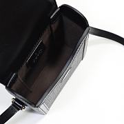 Gucci Mini Bag With Interlocking G ‎Black GG Supreme Canvas 699402 - 5