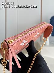 Louis Vuitton Mini Pochette Accesoires Rose Trianon Pink/Cream - 6
