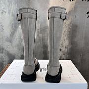 Alexander McQueen Tread Slick Calf-length Boots Suede - 6