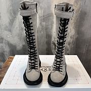 Alexander McQueen Tread Slick Calf-length Boots Suede - 2