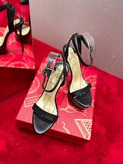 Christian Louboutin Loubi Queen Alta Black Smooth Leather 150 mm - 2