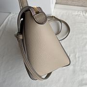 Celine Nano Belt Bag In Grained Calfskin Light Taupe 20x20x10 cm - 3