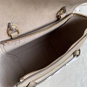 Celine Nano Belt Bag In Grained Calfskin Light Taupe 20x20x10 cm - 4