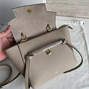 Celine Nano Belt Bag In Grained Calfskin Light Taupe 20x20x10 cm - 6