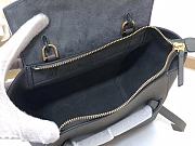 Celine Nano Belt Bag In Grained Calfskin Grey 20x20x10 cm - 4