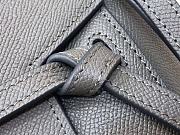 Celine Nano Belt Bag In Grained Calfskin Grey 20x20x10 cm - 2