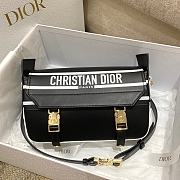 Dior Small Diorcamp Bag Black and White Smooth Calfskin 23 cm - 1
