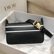Dior Small Diorcamp Bag Black and White Smooth Calfskin 23 cm - 2