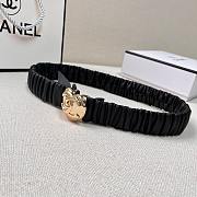 Chanel Lambskin Gold-tone Heart Belt AA8552  - 4