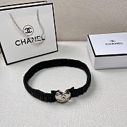 Chanel Lambskin Silver Heart Belt AA8552 - 1