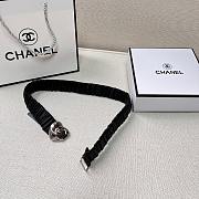 Chanel Lambskin Silver Heart Belt AA8552 - 2