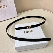 Dior Caro Belt With Removable Pouch Black 15 mm - 6