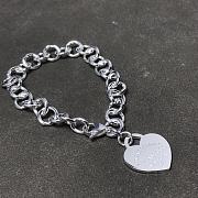 Tiffany & Co Heart Tag Charm Bracelet in Silver - 4